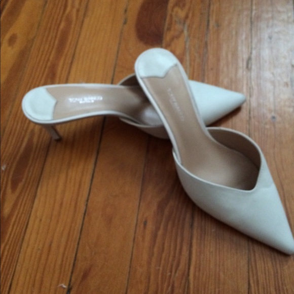 Tony Bianco Shoes - Tony Bianco White heels mules 39.5